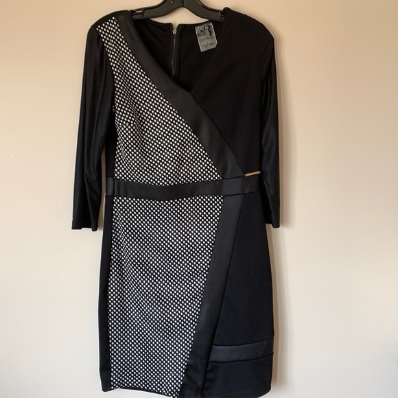 ⚡️HOST PICK⚡️L/G COCO & Tashi Polka black and white dress - Picture 1 of 8